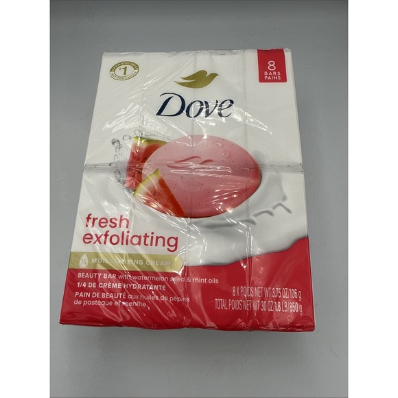 Dove Summer Care Beauty Soap Moisturizing Cream Grapefruit...